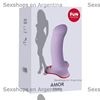 Amor dildo con sopapa ideal para arnes
